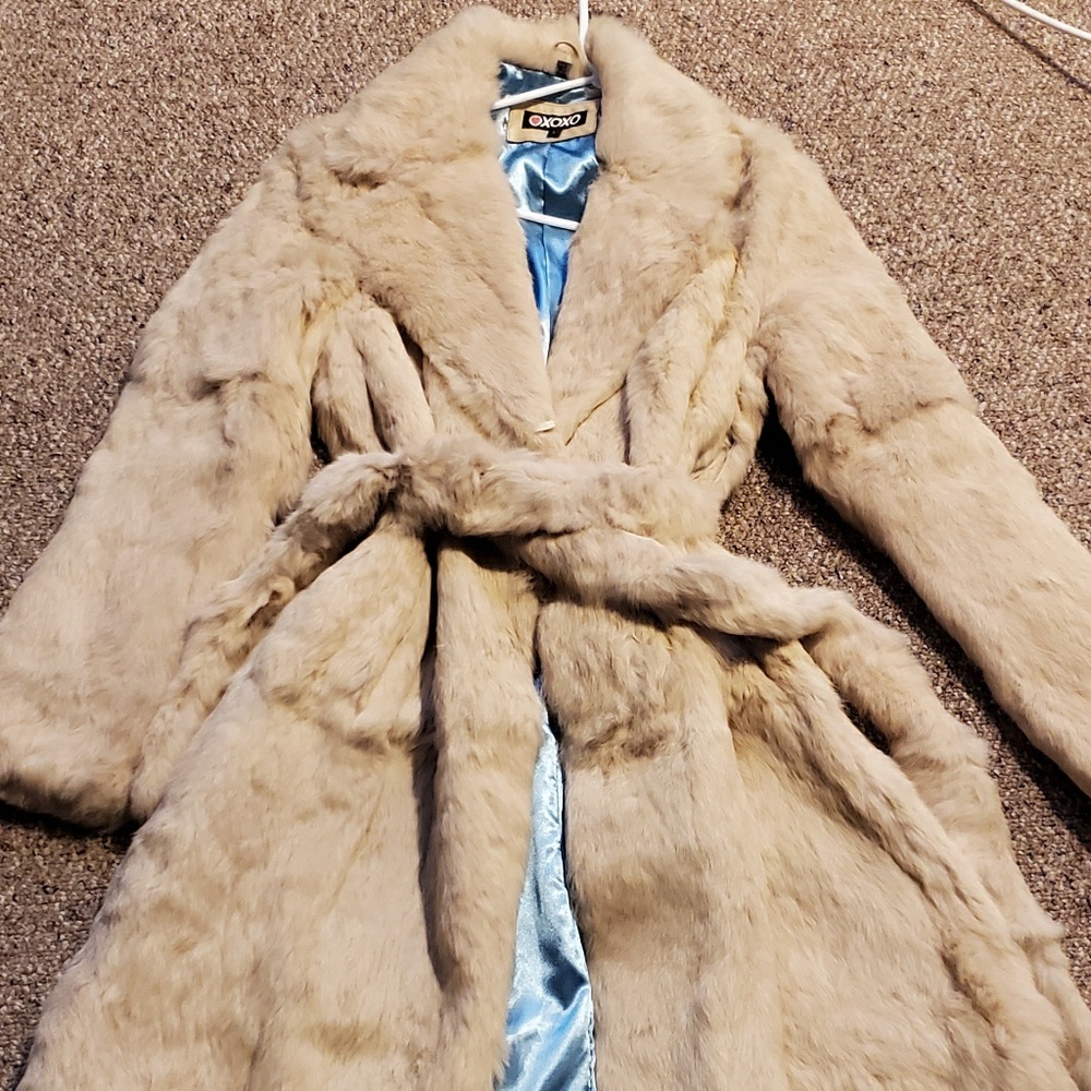 Rabbit Fur Coat